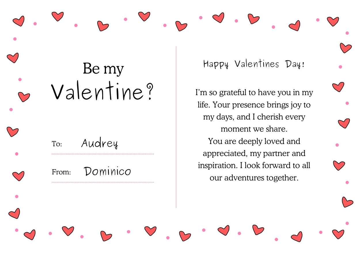 Sweet Love Letters for Valentine’s Day - slide 1