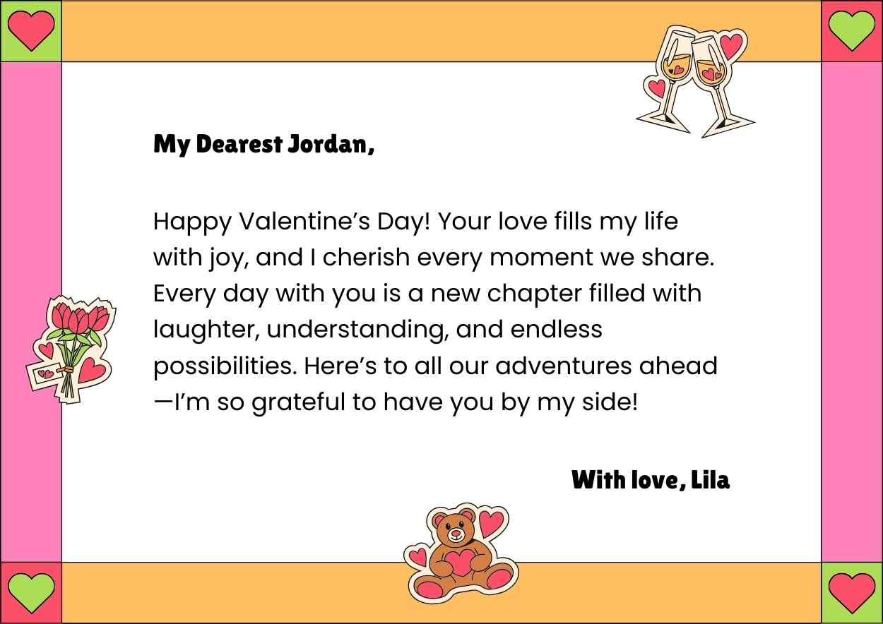 Sweet Love Letters for Valentine’s Day - slide 3