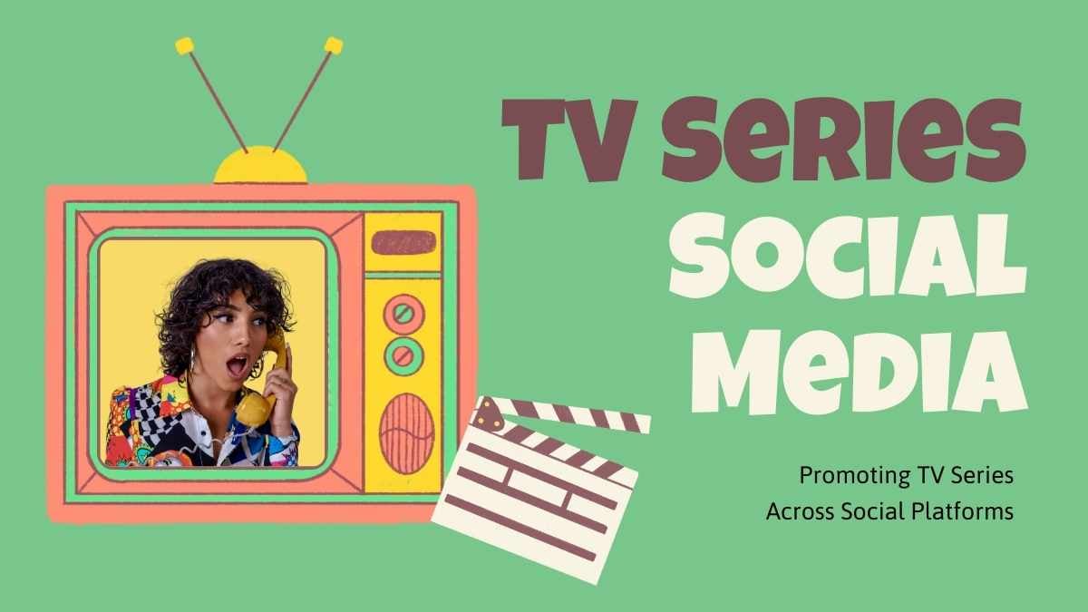 Cute TV Series Social Media - slide 1