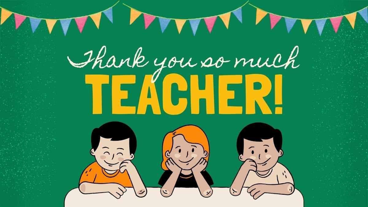 Cute Teacher Appreciation Slides - diapositiva 13