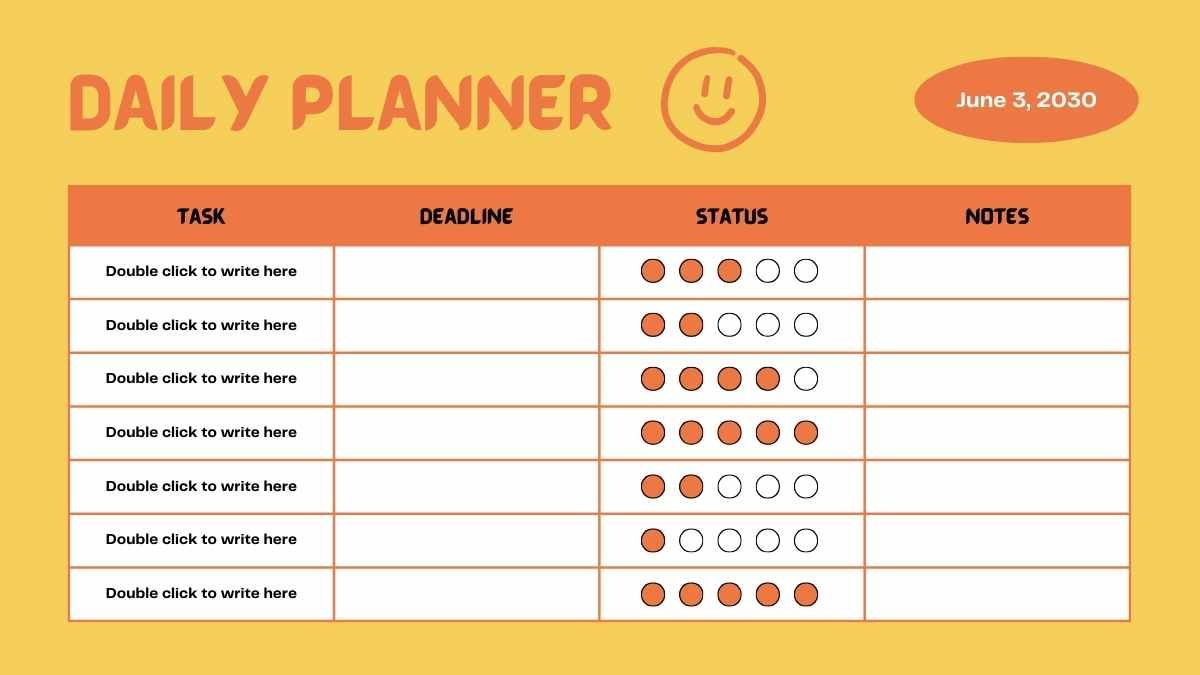 Cute Teacher Planner Slides - diapositiva 5