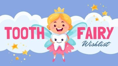 Cute Tooth Fairy Wish List for Kids