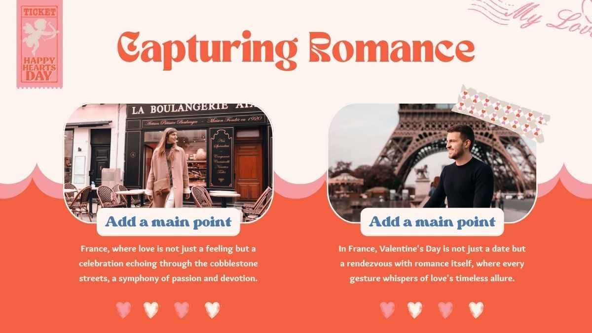 Cute Valentine’s Day in France Slides - slide 1