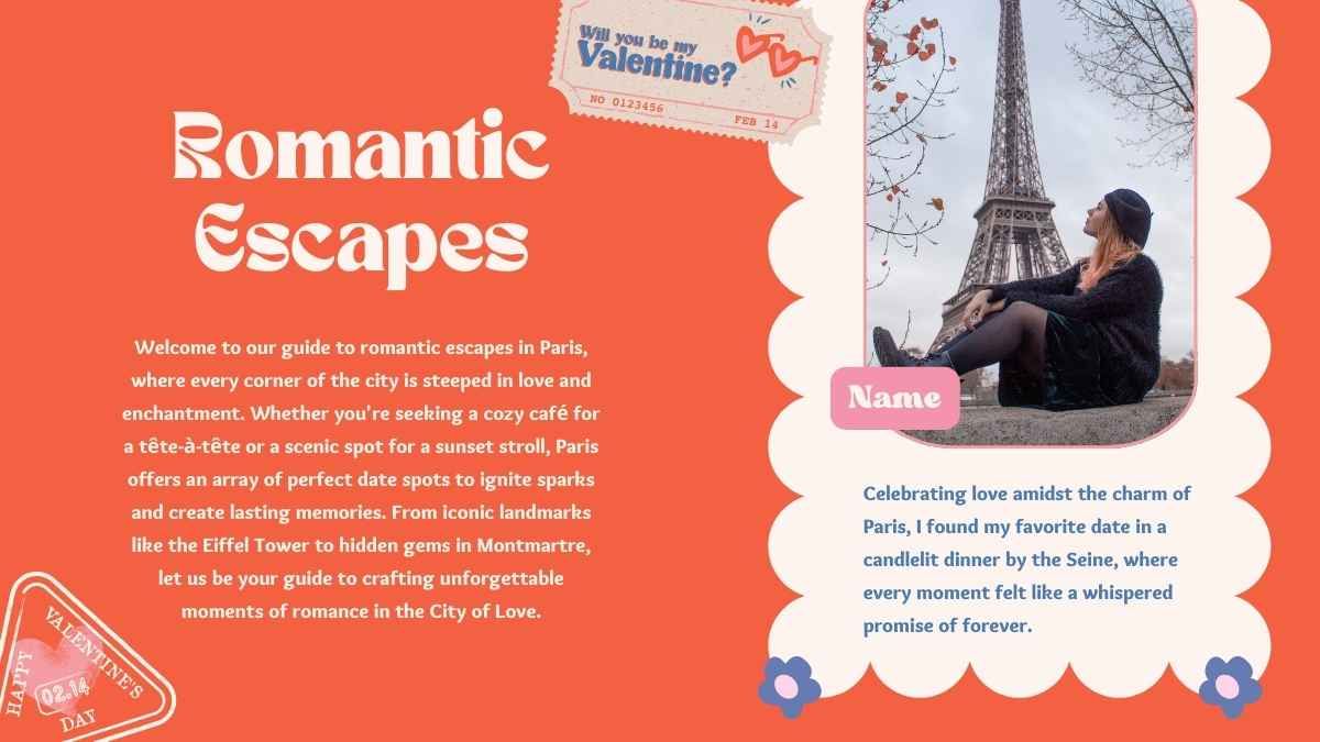 Cute Valentine's Day in France Slides - slide 10