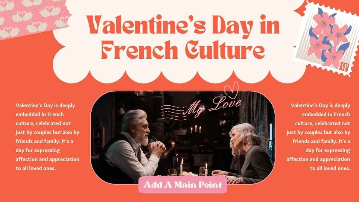 Cute Valentine’s Day in France Slides - diapositiva 13