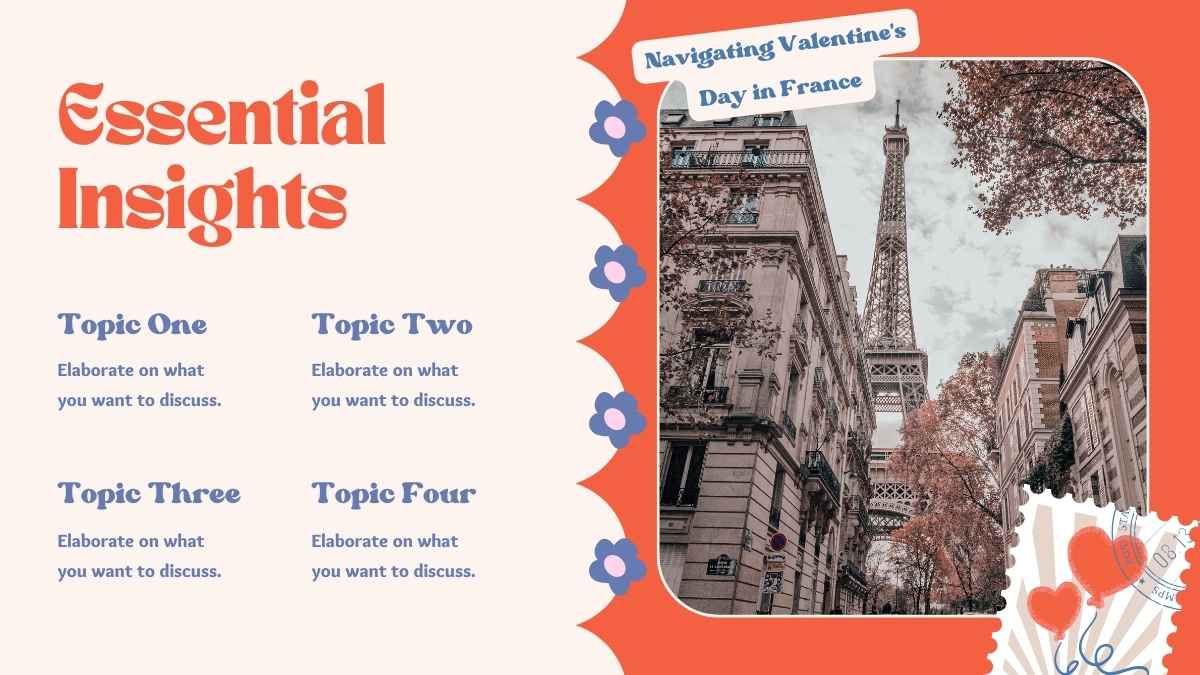 Cute Valentine’s Day in France Slides - slide 2