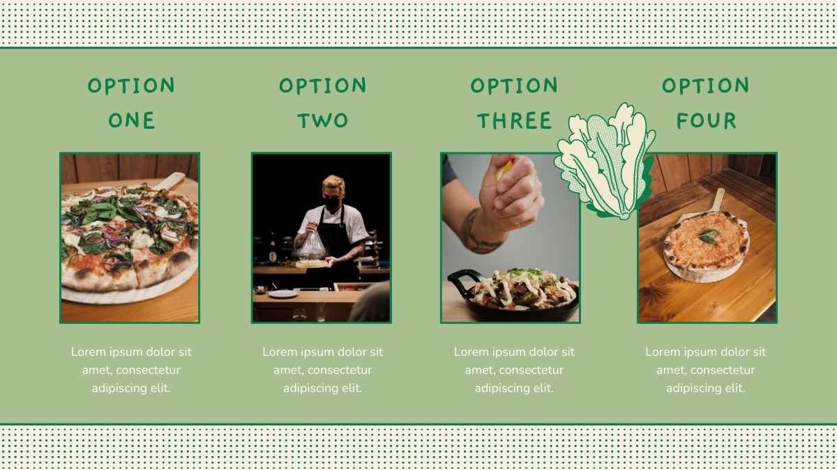 Cute Vegan Restaurant Newsletter Slides - slide 9