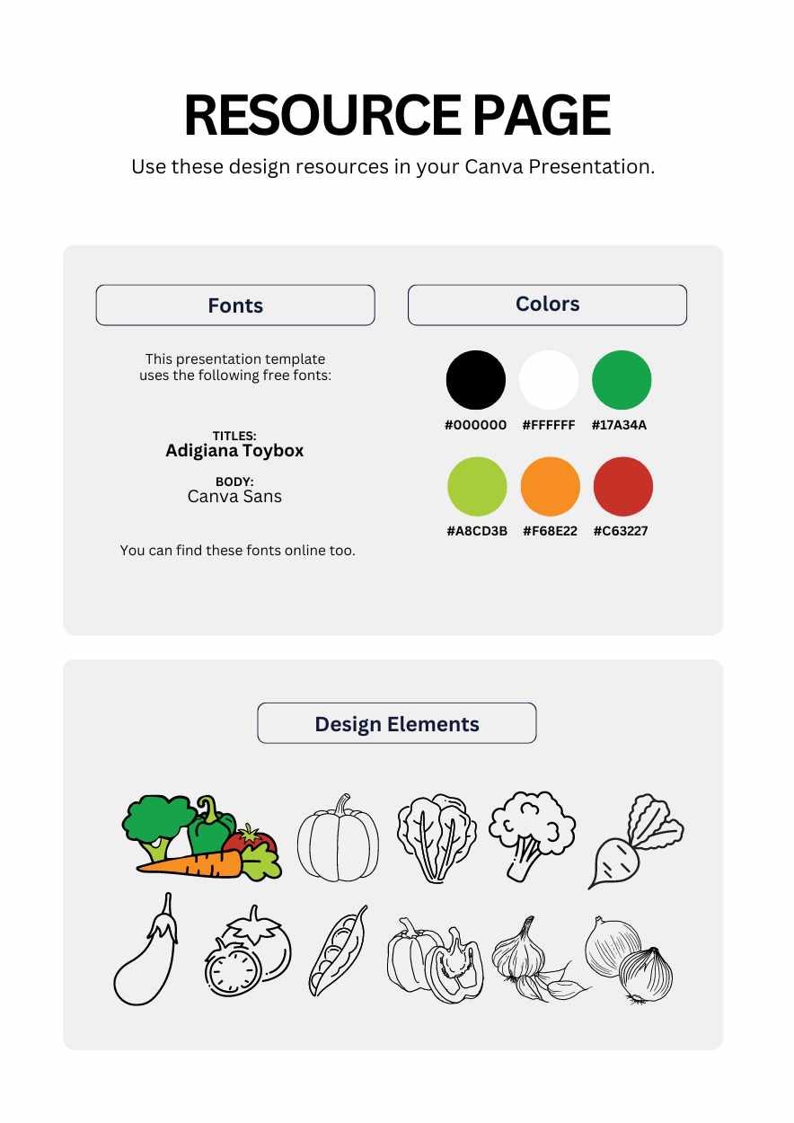 Cute Vegetable Coloring Worksheet - slide 12