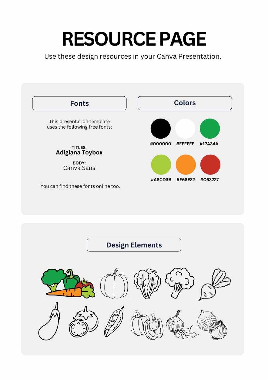 Cute Vegetable Coloring Worksheet - slide 12