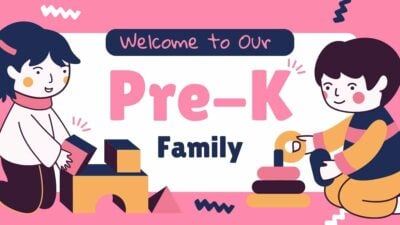 Cute Welcome to Our Pre-K Family Slides