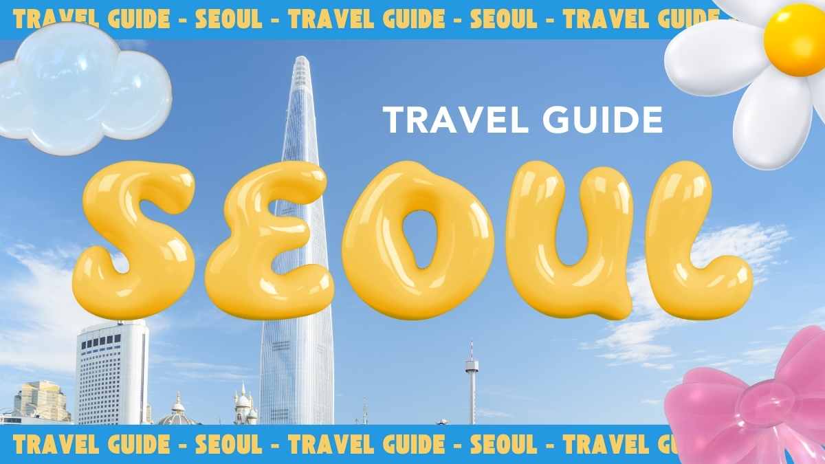 Cute Y2K Travel Guide: Seoul - slide 1