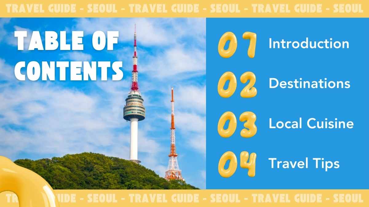 Cute Y2K Travel Guide: Seoul - slide 2