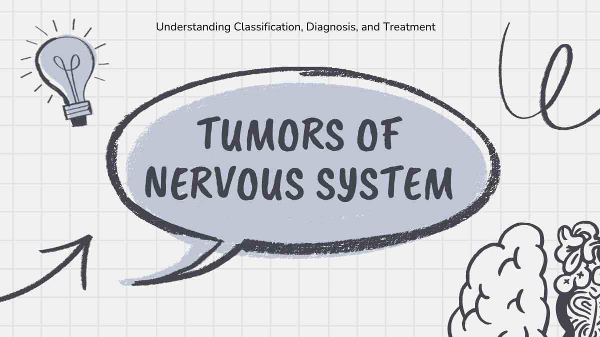 Cute illustrated Tumors of Nervous System Slides - slide 2