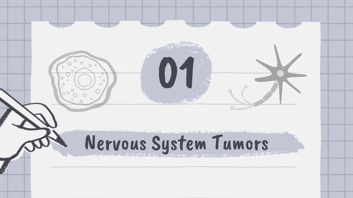 Cute illustrated Tumors of Nervous System Slides - slide 4