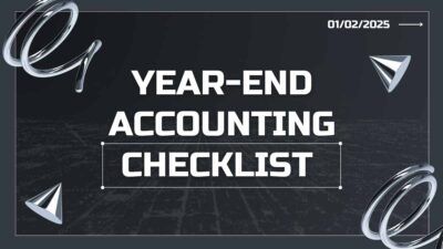 Dark 3D Year-End Accounting Checklist