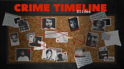 Dark Crime Timeline Slides