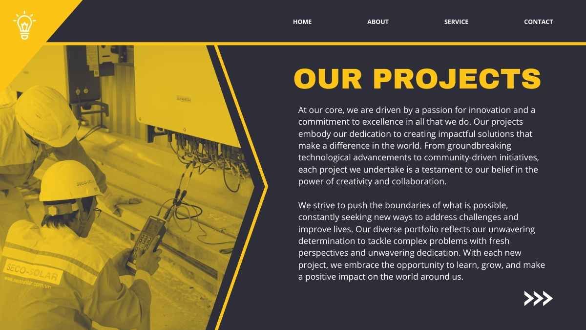 Dark Electrical Industry Company Profile - diapositiva 7