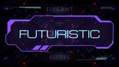 Dark Elegant Futuristic Slides