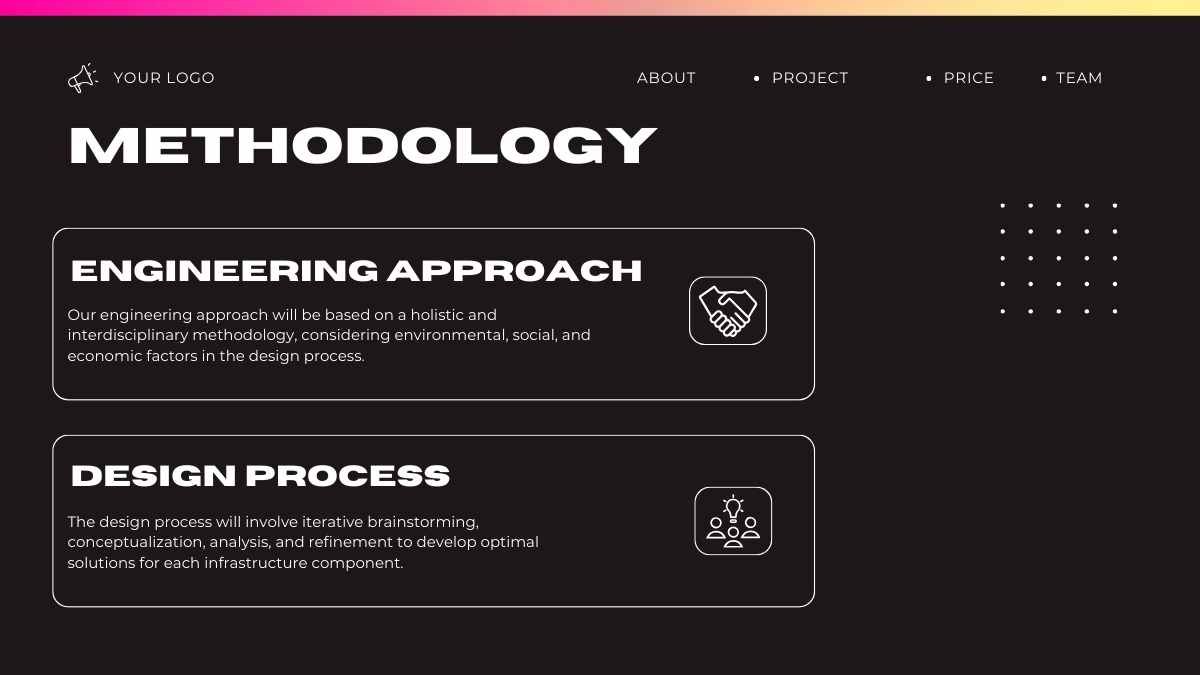 Dark Modern Engineering Project Proposal Slides - diapositiva 14