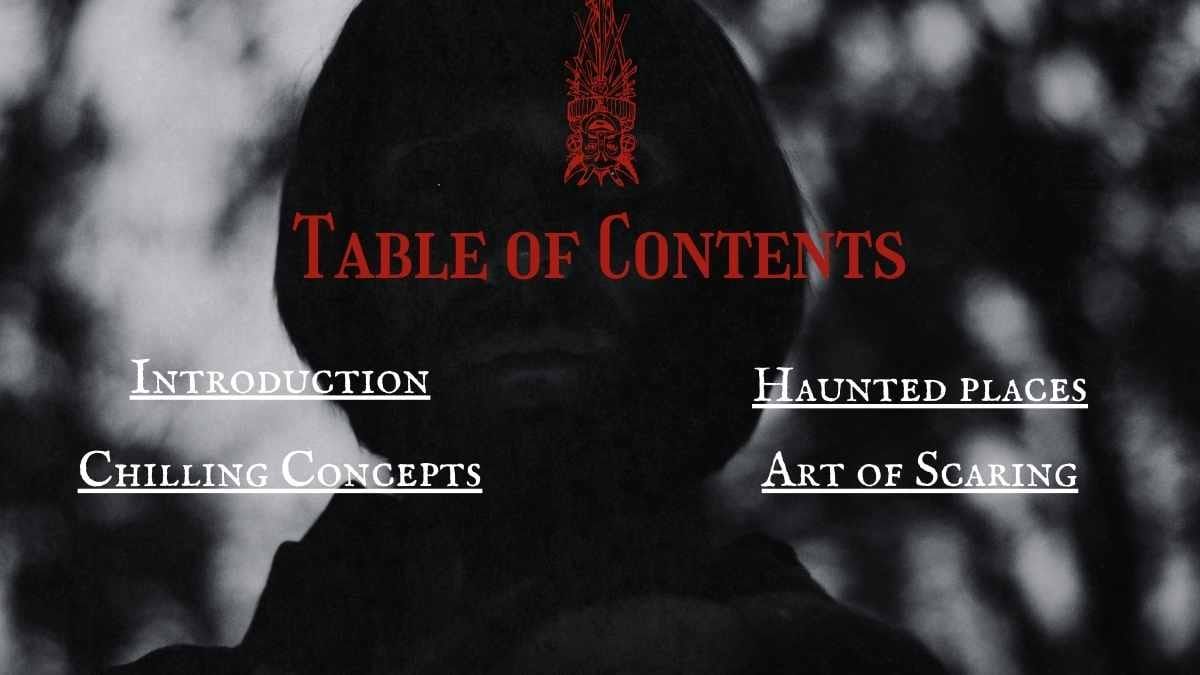 Dark Scary Horror Background Slides - slide 2