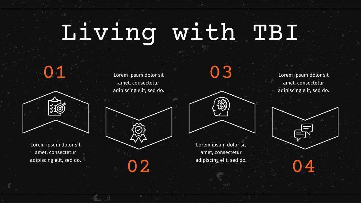 Dark Simple Traumatic Brain Injury Slides - diapositiva 15