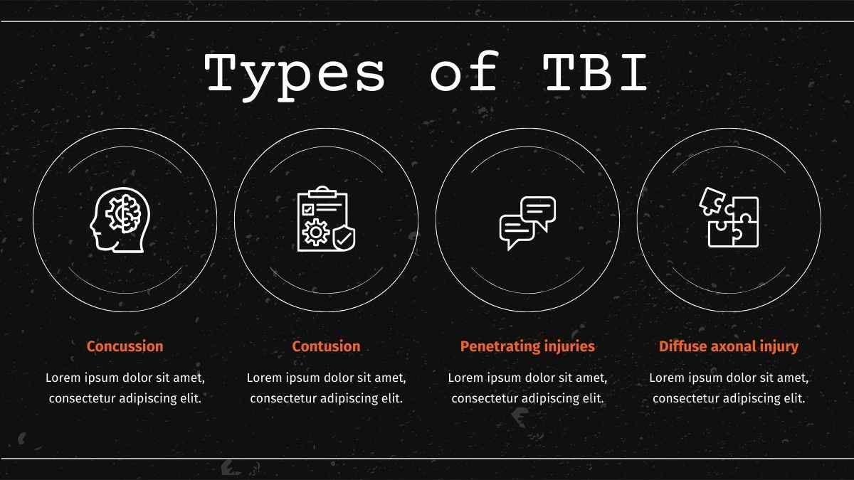 Dark Simple Traumatic Brain Injury Slides - slide 5