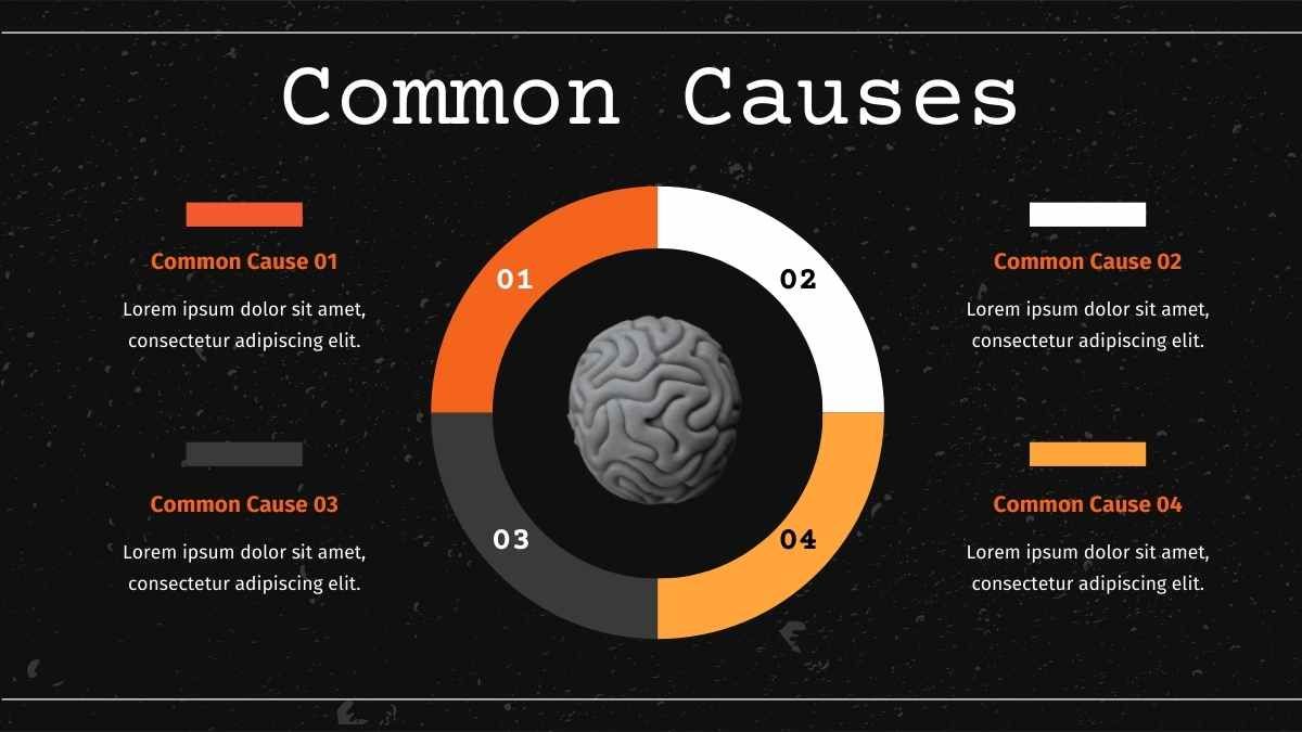 Dark Simple Traumatic Brain Injury Slides - diapositiva 9