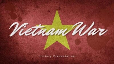 Slides Carnival Google Slides and PowerPoint Template Dark Vietnam War Slides 1