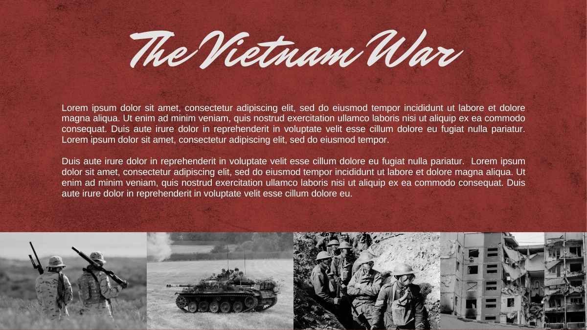 Dark Vietnam War Slides - slide 4