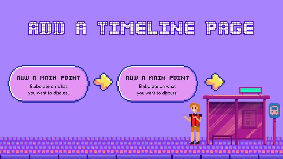 Video Game Designer Purple Pixel Portfolio Slides - slide 10