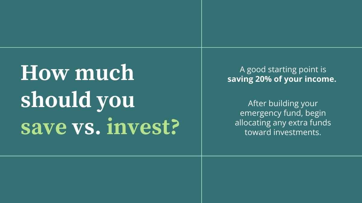 Difference Between Saving And Investment Slides - slide 6