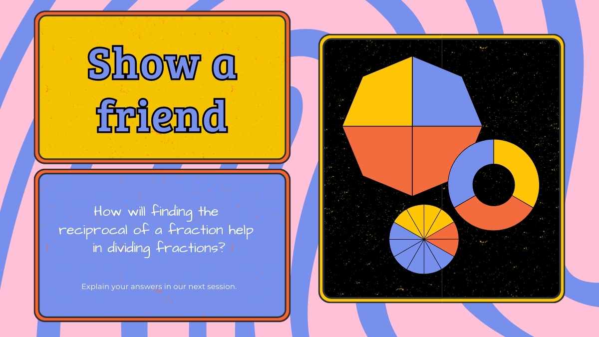 Dividing Fractions by Fractions Lesson for Elementary - slide 14