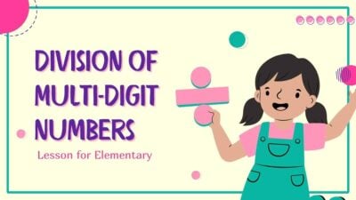 Division of Multi-Digit Numbers Math Lesson for Elementary