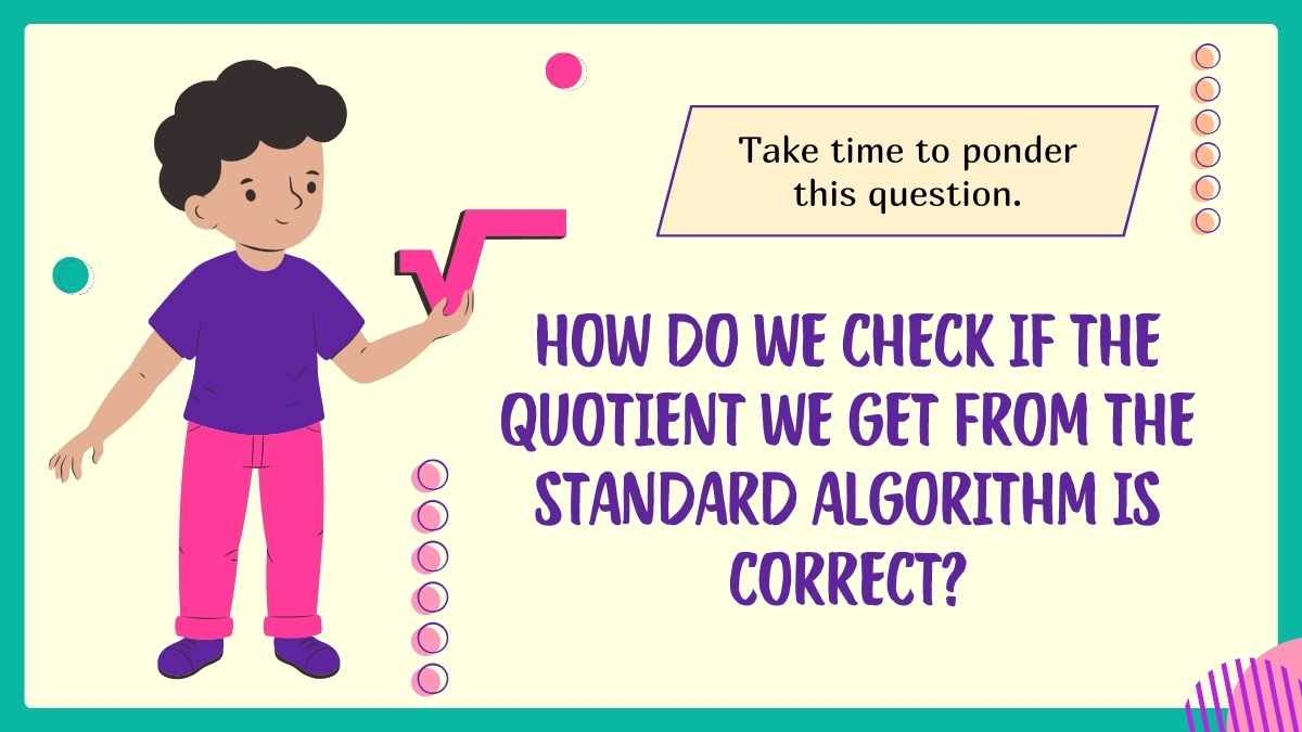 Division of Multi-Digit Numbers Math Lesson for Elementary - slide 14