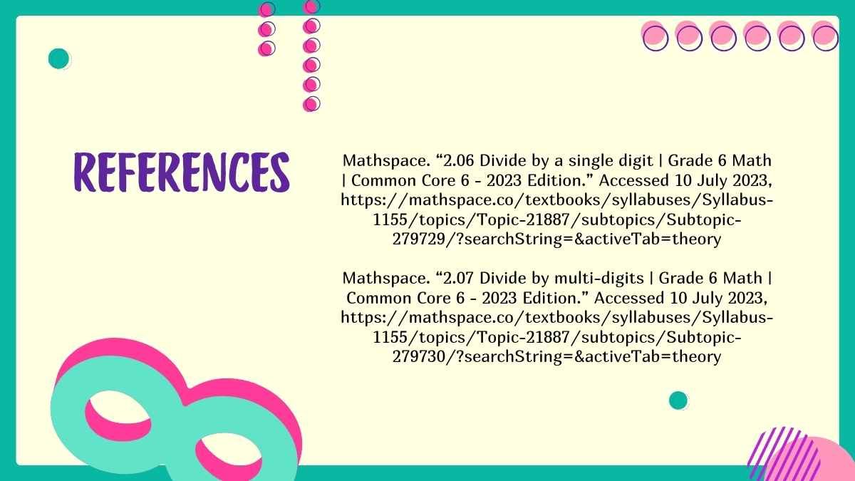 Division of Multi-Digit Numbers Math Lesson for Elementary - diapositiva 15