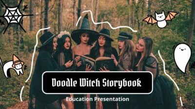 Doodle Witch Storybook Slides