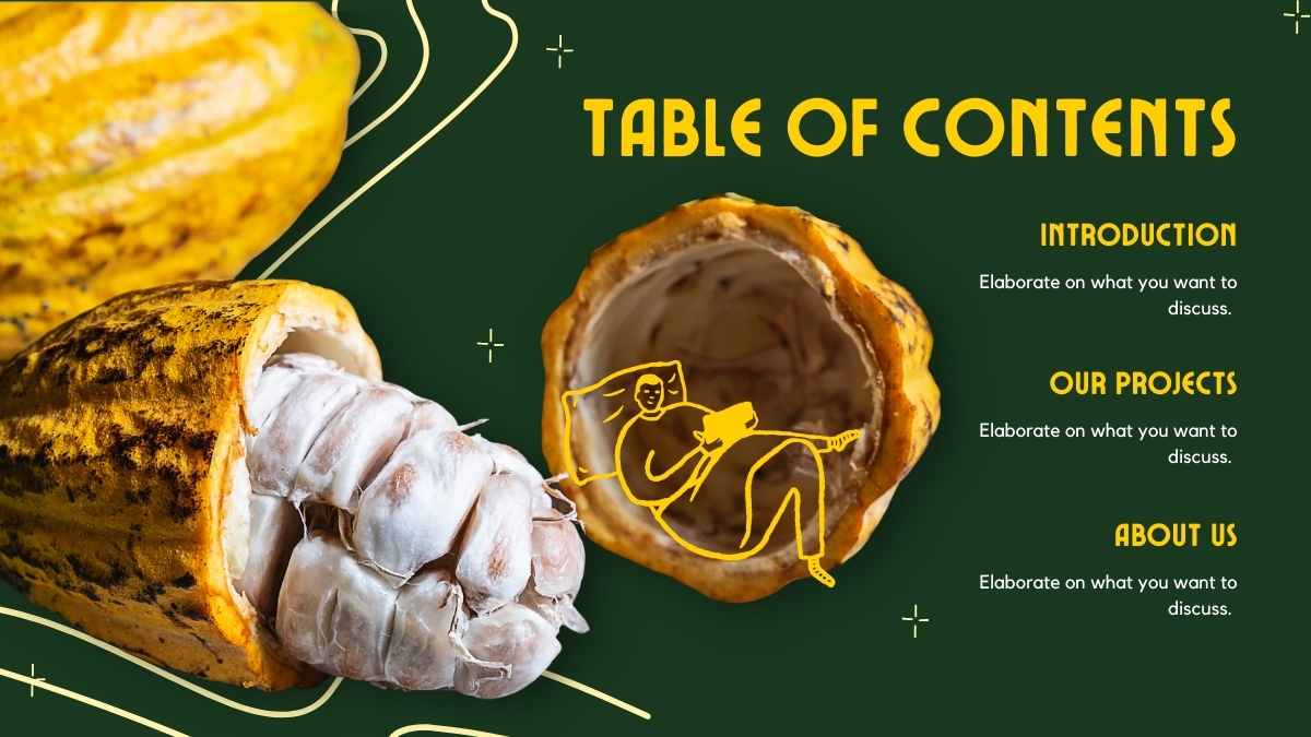 Plantillas Doodleadas del Día Internacional del Chocolate - diapositiva 3