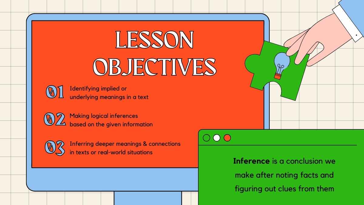 Drawing Inferences Lesson for Middle School - slide 3