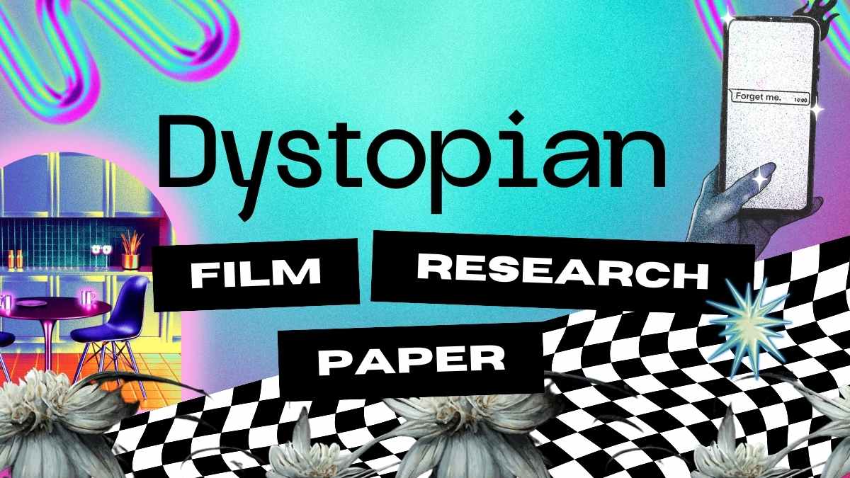 Presentasi Menarik Film Dystopian untuk Makalah Penelitian - slide 1