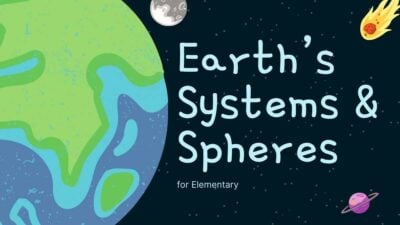 Slides Carnival Google Slides and PowerPoint Template Earths Systems Spheres Lesson for Elementary 1