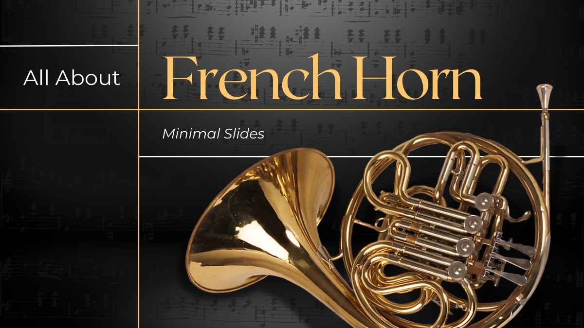 Elegant All About French Horn Slides - slide 1