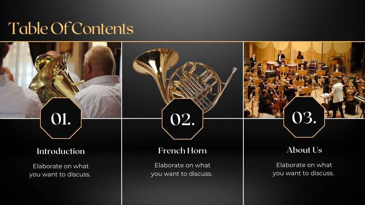 Elegant All About French Horn Slides - diapositiva 2