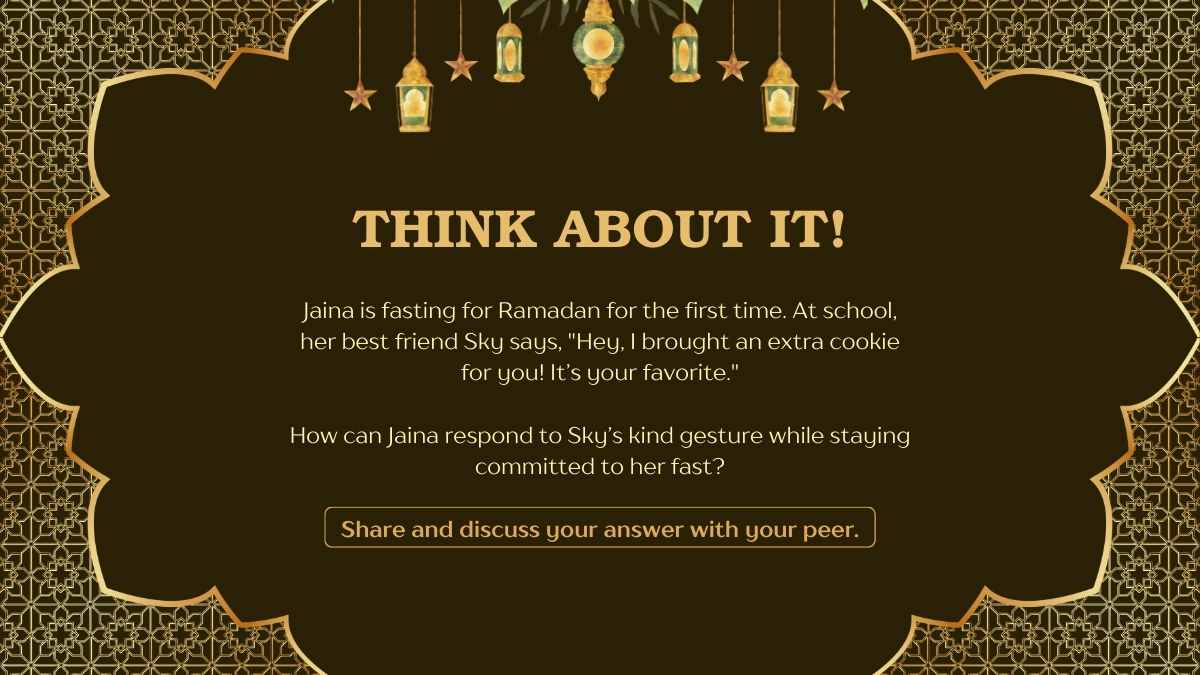 Elegant All About Ramadan Lesson Slides - slide 6