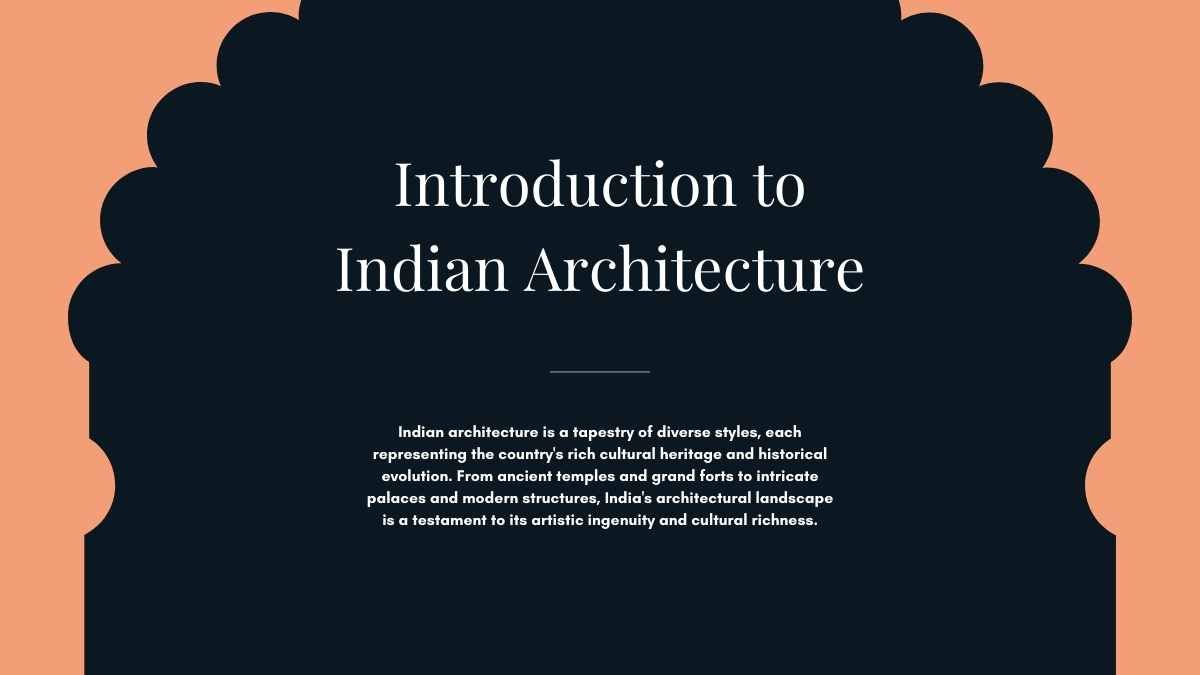 Elegant Architecture Of India Slides - diapositiva 2