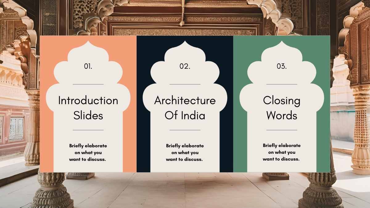 Elegant Architecture Of India Slides - slide 3