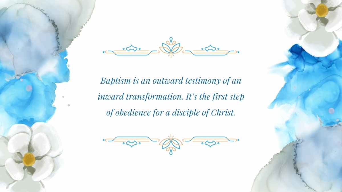 Elegant Baptism Background Slides - slide 15