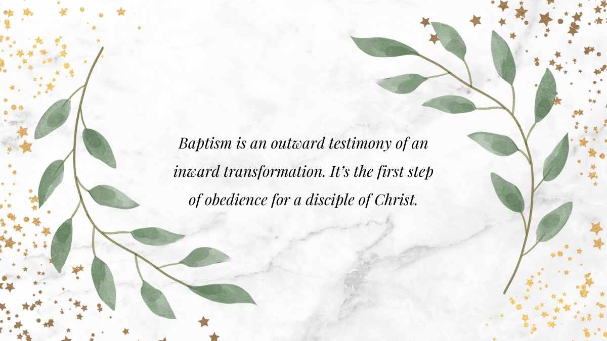 Elegant Baptism Background Slides - slide 4