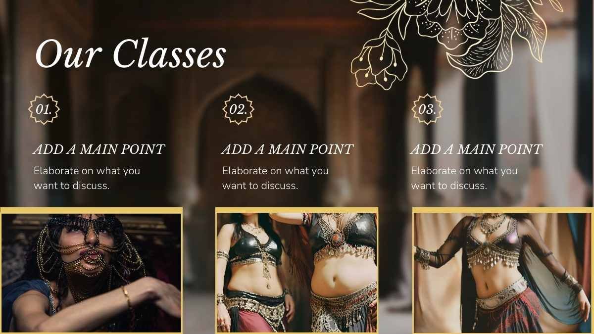 Elegant Belly Dance Day Workshop - diapositiva 12