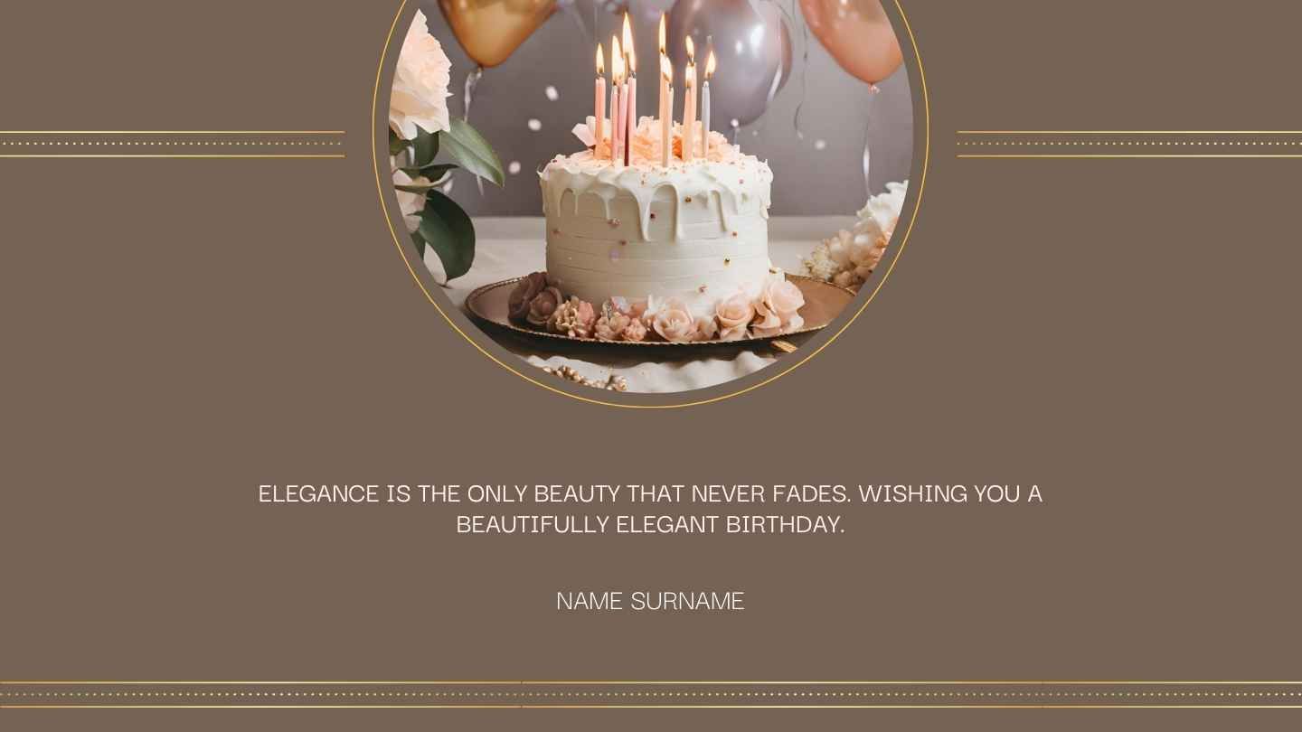 Elegant Birthday Background Slides - slide 13