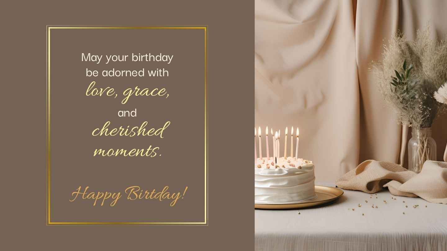 Elegant Birthday Background Slides - slide 3